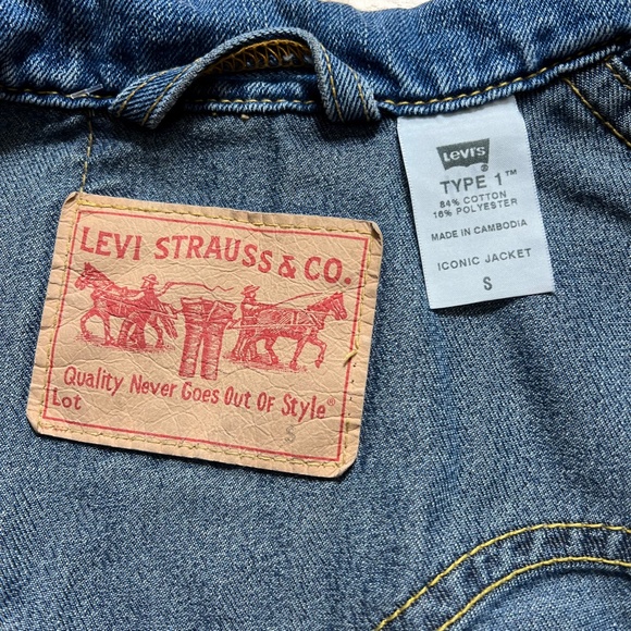 🚫SOLD! |•LEVI'S•| Type 1 Iconic Jean Jacket - Picture 10 of 13